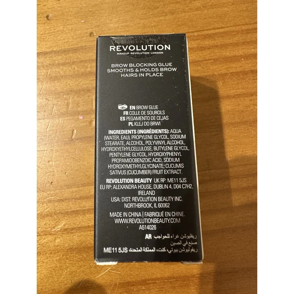 Makeup Revolution Creator Brow Block Brow Palette 3Pc Lot New